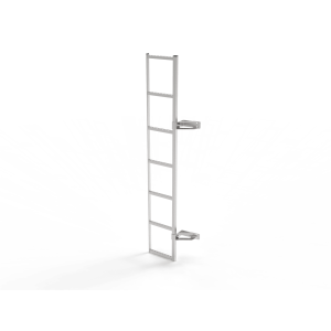Echelle Inox sur charnières portes 180° Crafter 17- H3
